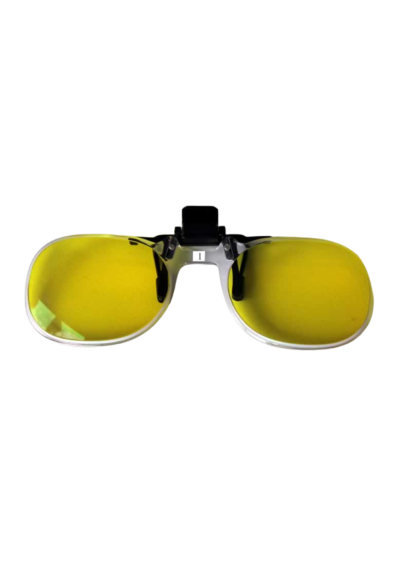 Clip avec verres E-scoop pour DMLA - Vision de loin