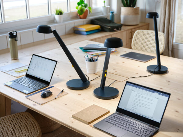 Lampe Polux BLEU NUIT-COWORKING- HORIZONTAL