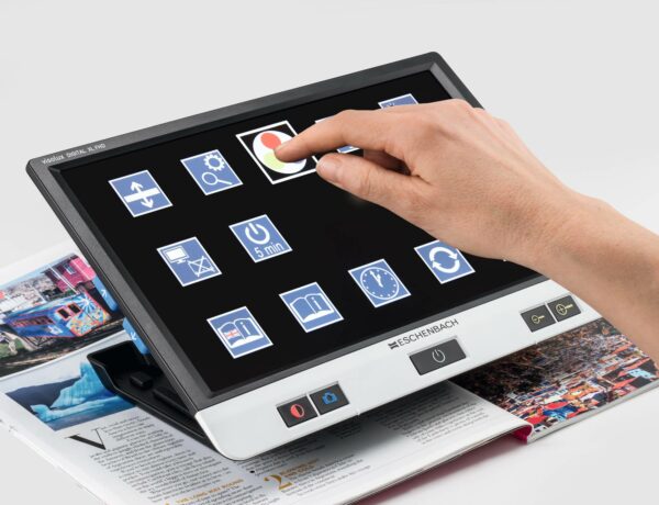 VISOLUX DIGITAL FHD XL 12 pouces - Loupe électronique Eschenbach - Menu