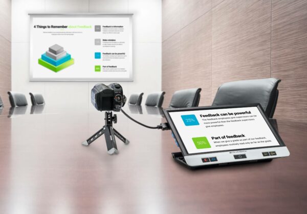 VISOLUX DIGITAL FHD XL 12 pouces - Loupe électronique Eschenbach - connexion