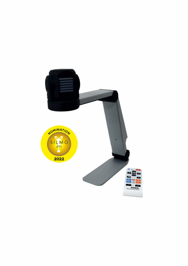 ZoomCam Speech - Téléagrandisseur vocal avec caméra pliable FHD - SILOM D'OR